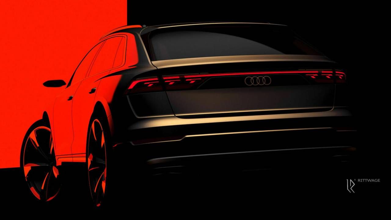 Audi Q8 Facelift Teaser Image