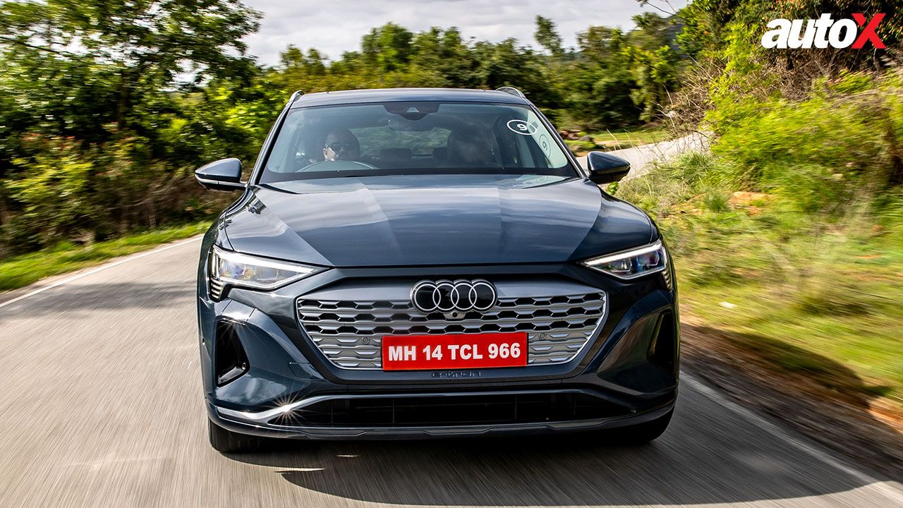 Audi Q8 E Tron Front View