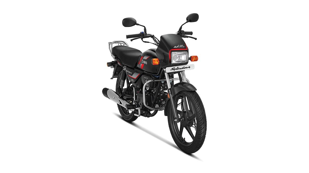 Hero Splendor Plus Ruby Red