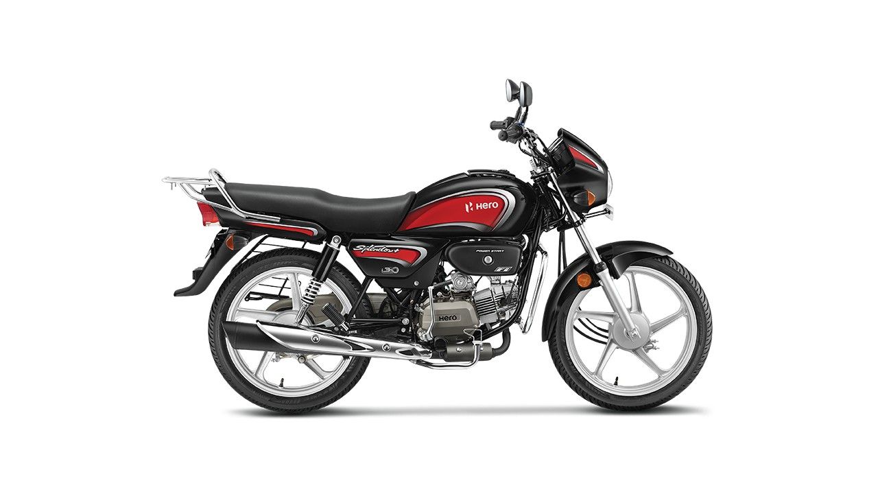 Hero Splendor Plus Side View