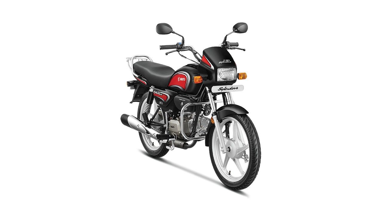 Hero Splendor Plus Sports Red