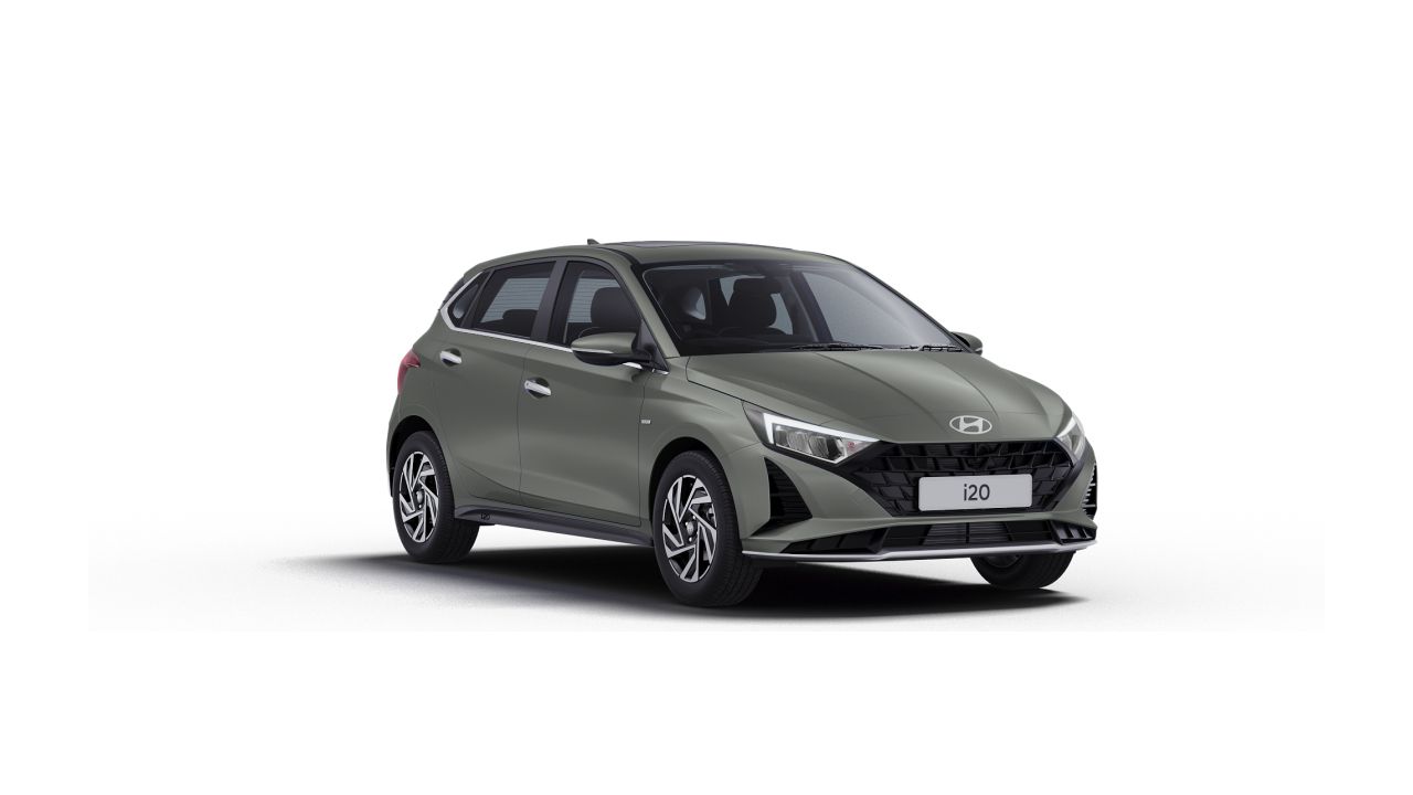 Hyundai i20 Amazon Grey