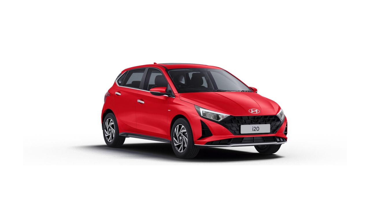 Hyundai i20 Fiery Red