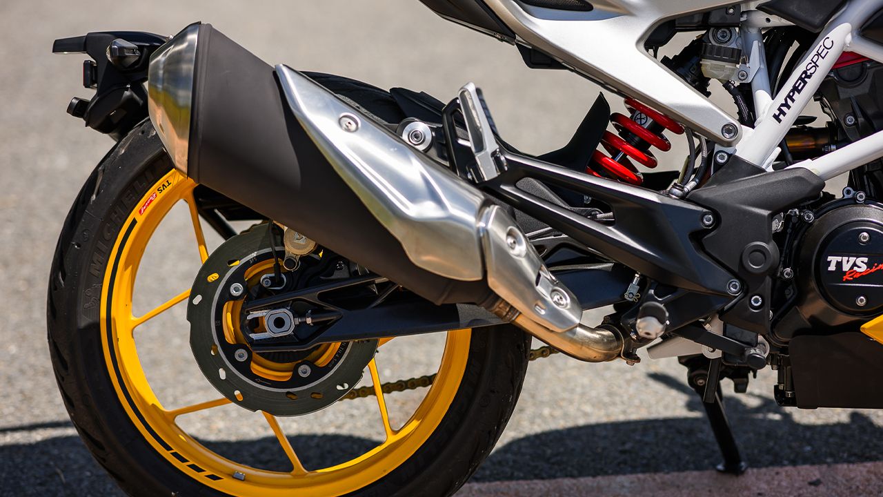 TVS Apache RTR 310 Silencer