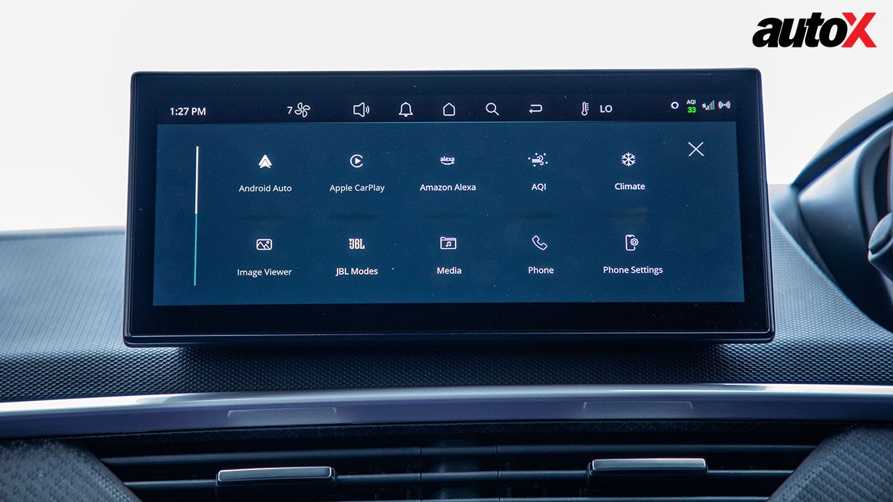 Tata Nexon EV Infotainment System