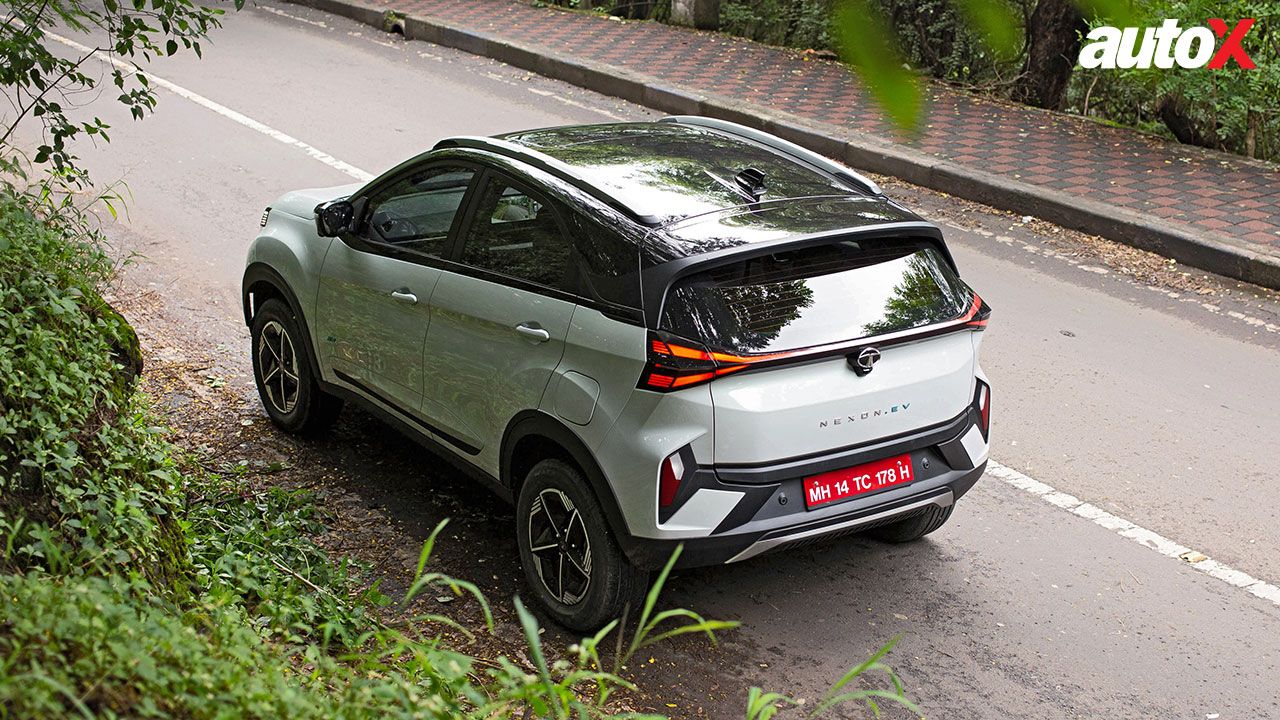 Tata Nexon EV Left Rear Three Quarter