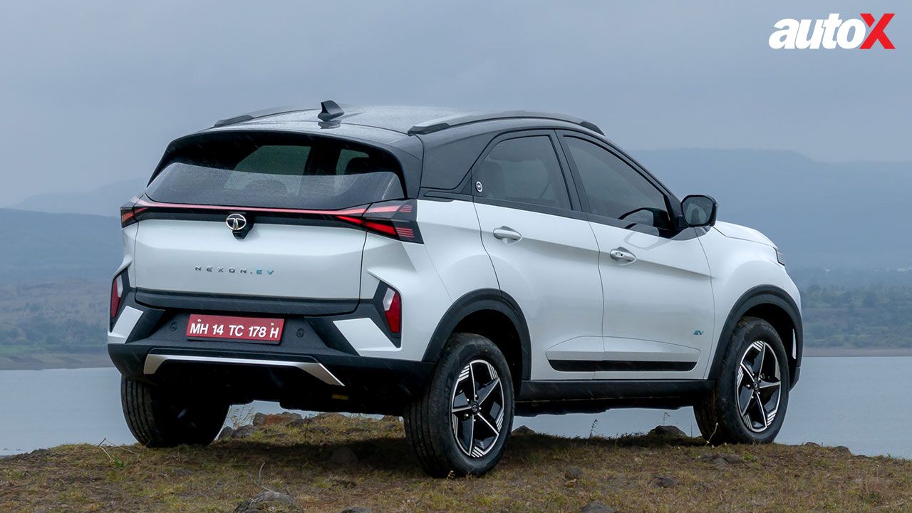 Tata Nexon EV Right Rear Three Quarter