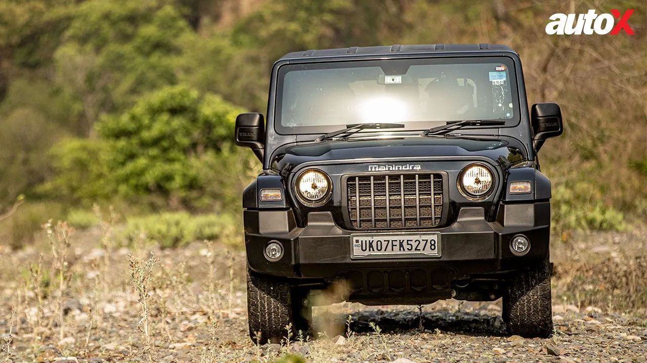 2023 Mahindra Thar Front View