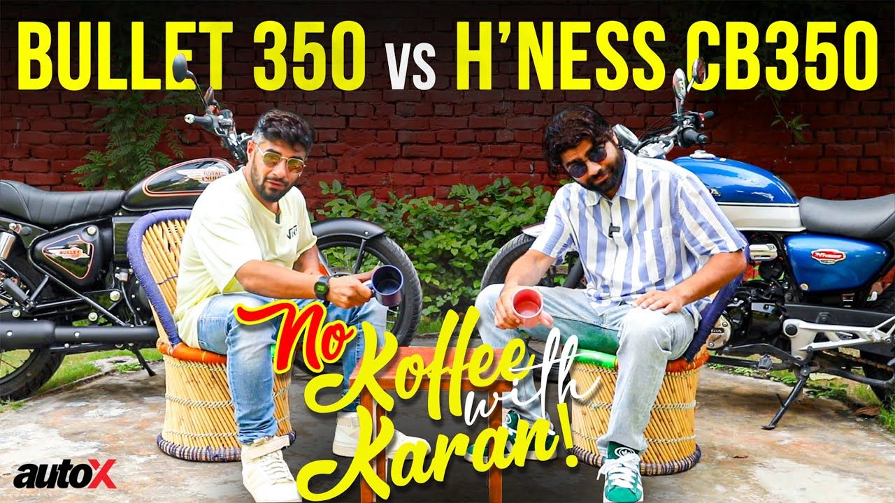 2023 Royal Enfield Bullet 350 Vs Honda CB 350 The Ultimate 350cc Cruiser Battle AutoX