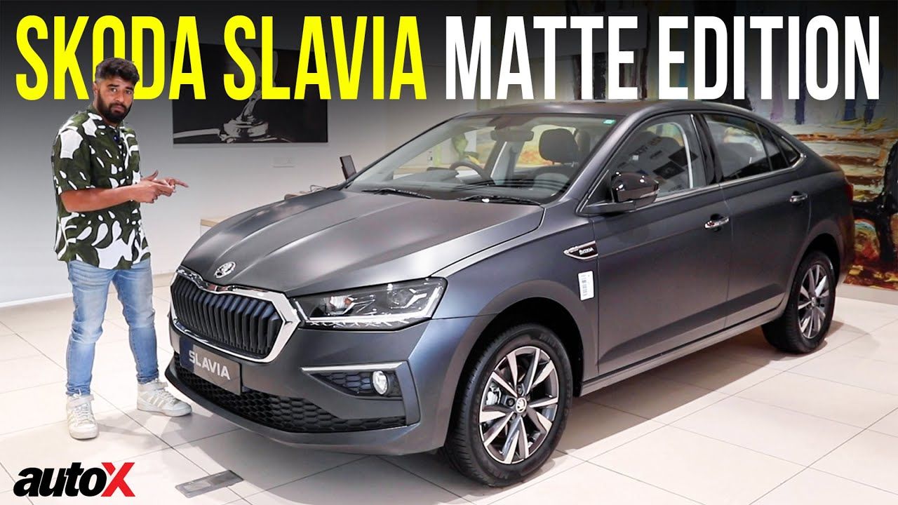 2023 Skoda Slavia Matte Edition All You Need To Know Detailed Walkaround AutoX