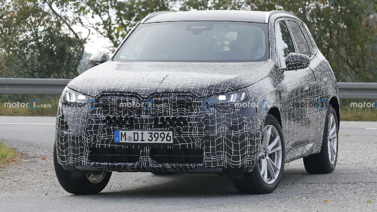 2024 BMW X3 Front Quarter Spy Shot