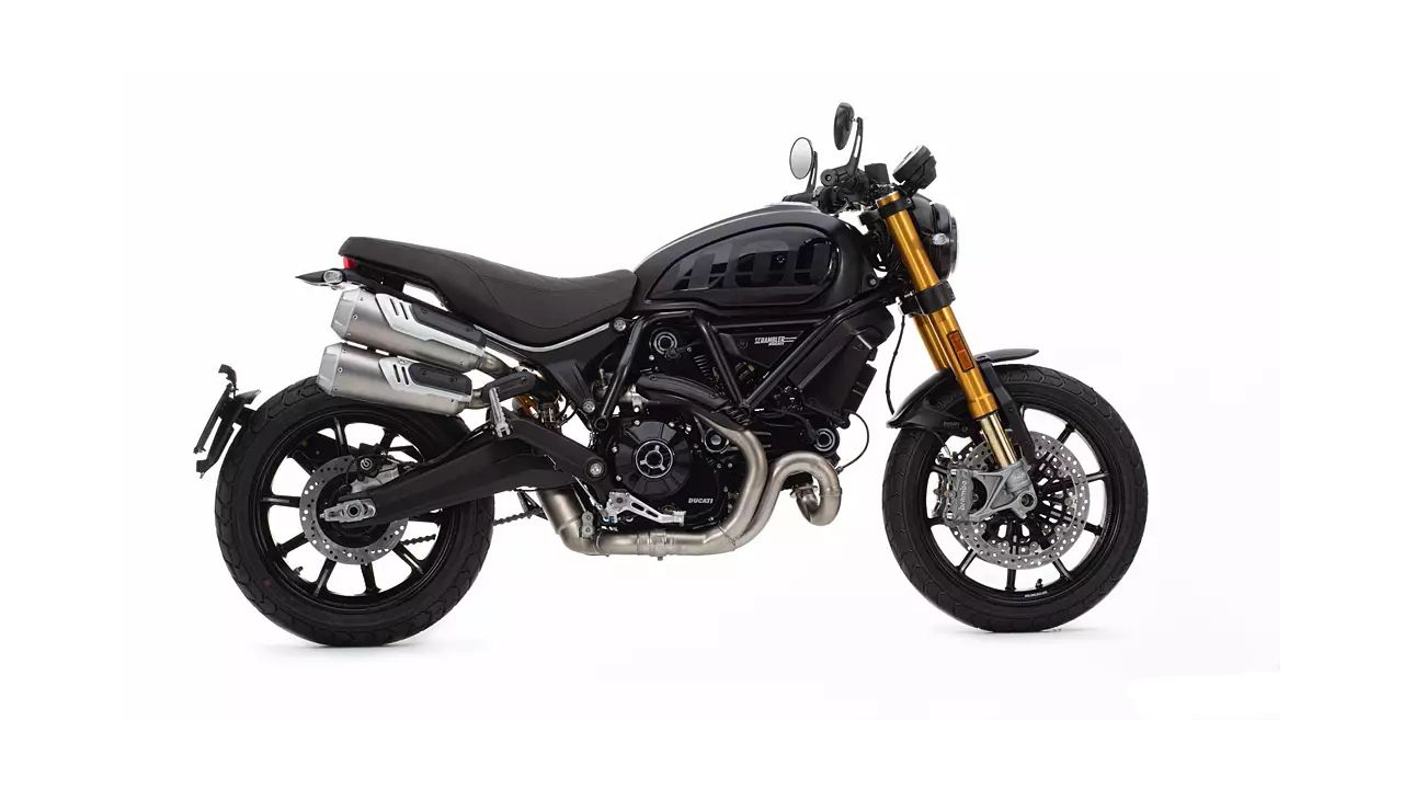 Ducati Scrambler 1100 Matt Black