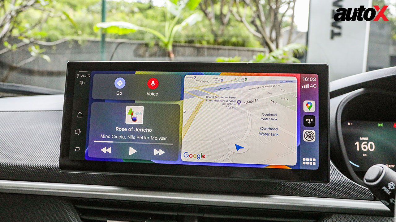 Nexon EV Infotainment Screen