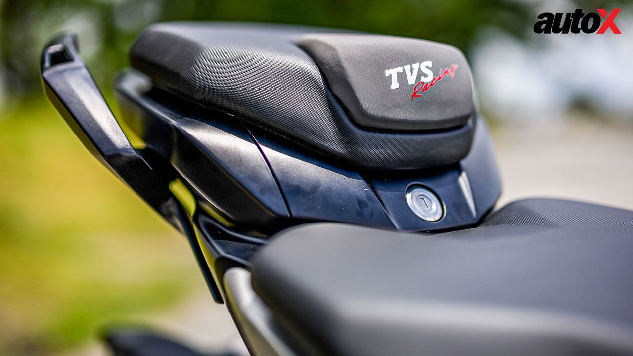 TVS Apache RTR 310 Rear Seat Space2