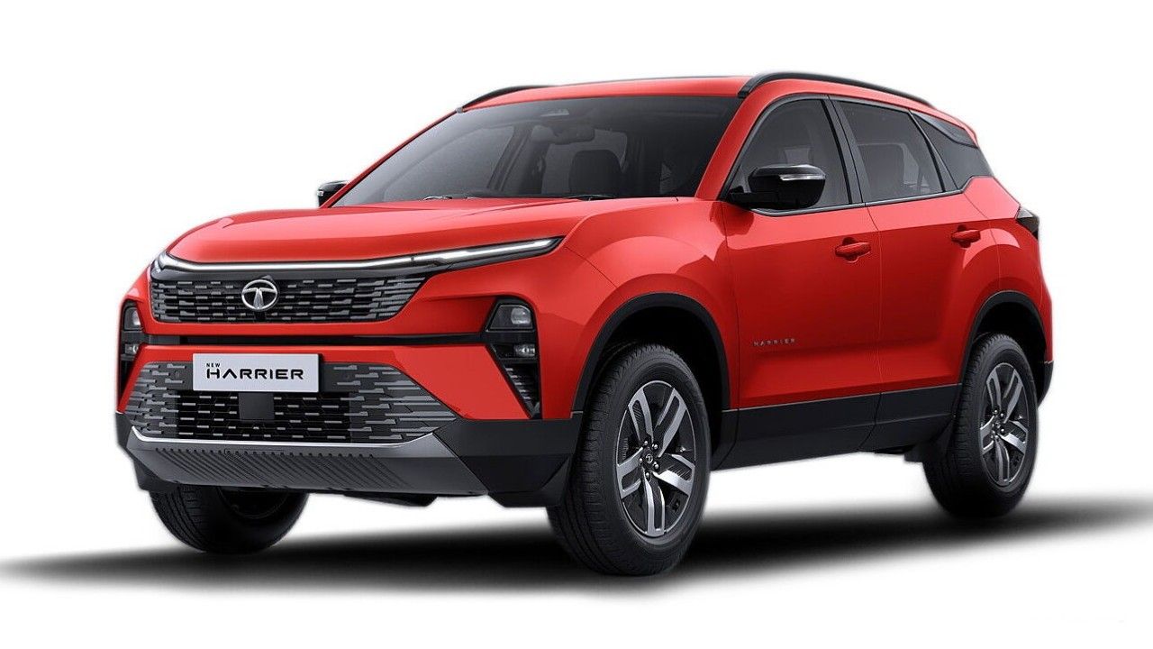 Tata Harrier Coral Red