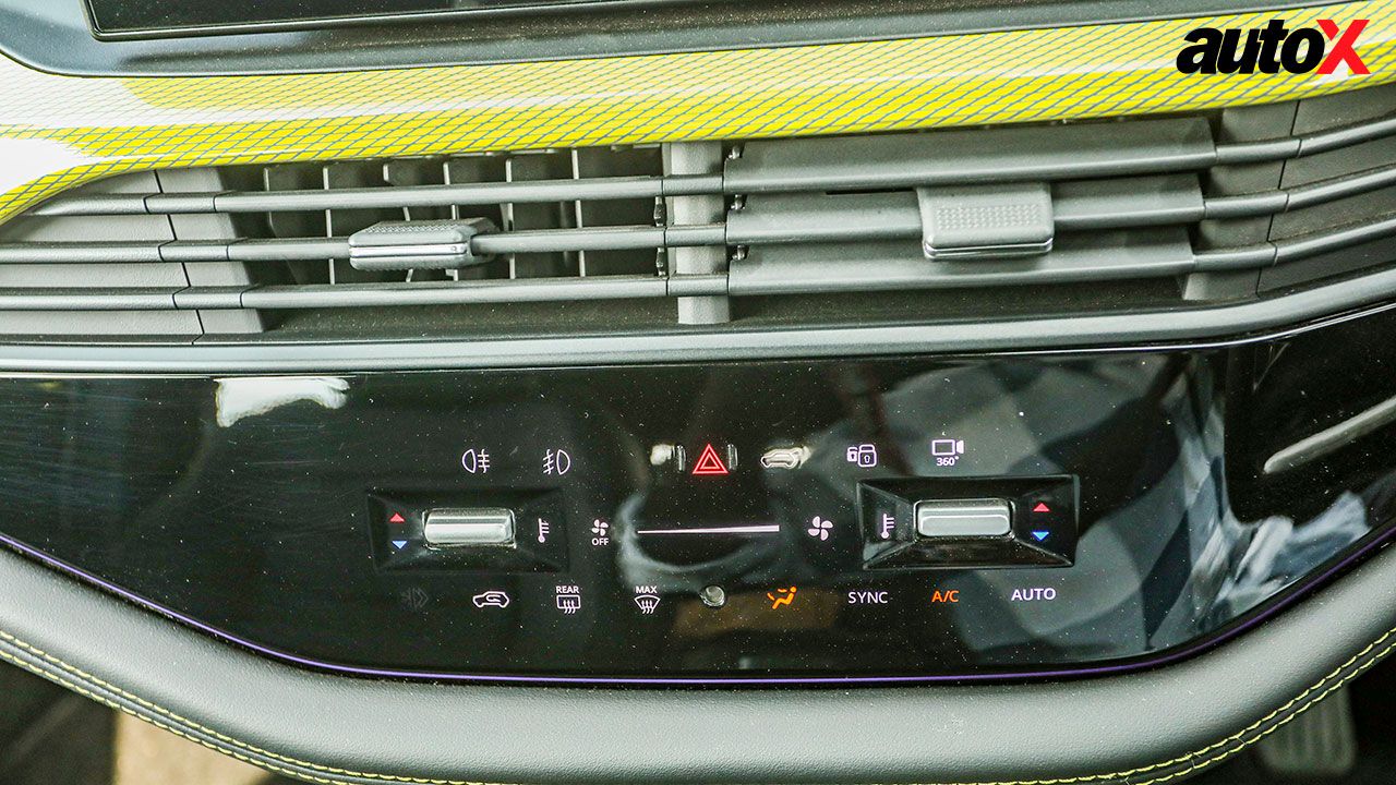 Tata Harrier HVAC Panel