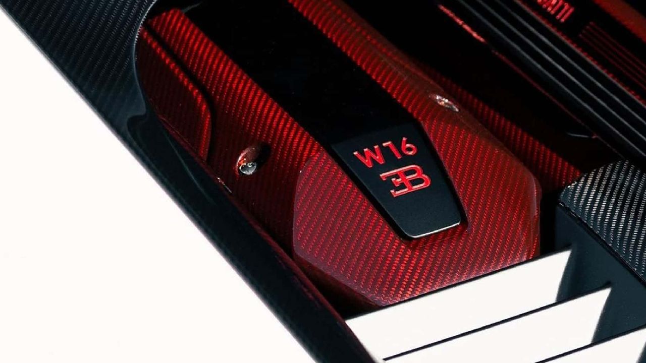 Bugatti Chiron Pur Sport Grand Prix Edition Engine Badge