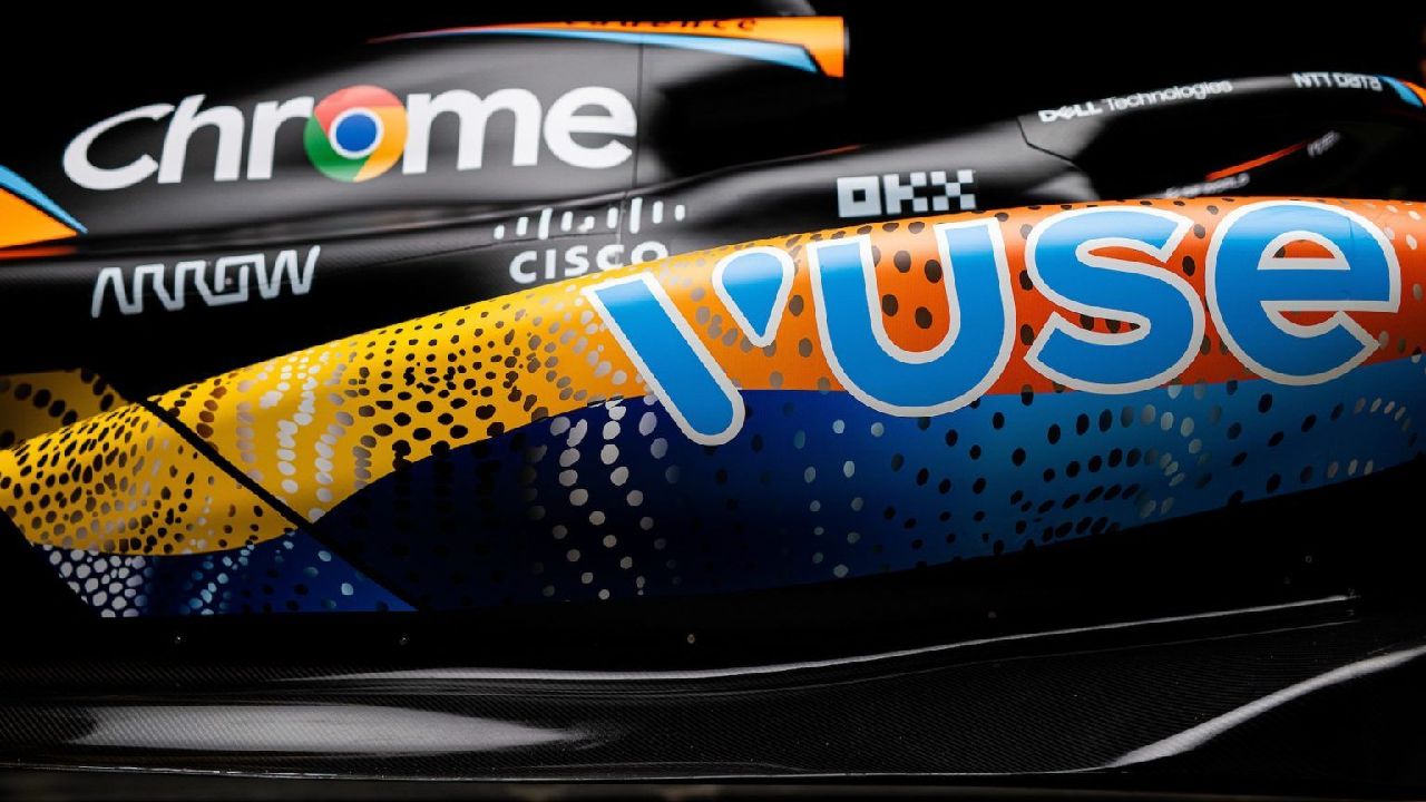 McLaren Livery 2023 Abu Dhabi GP