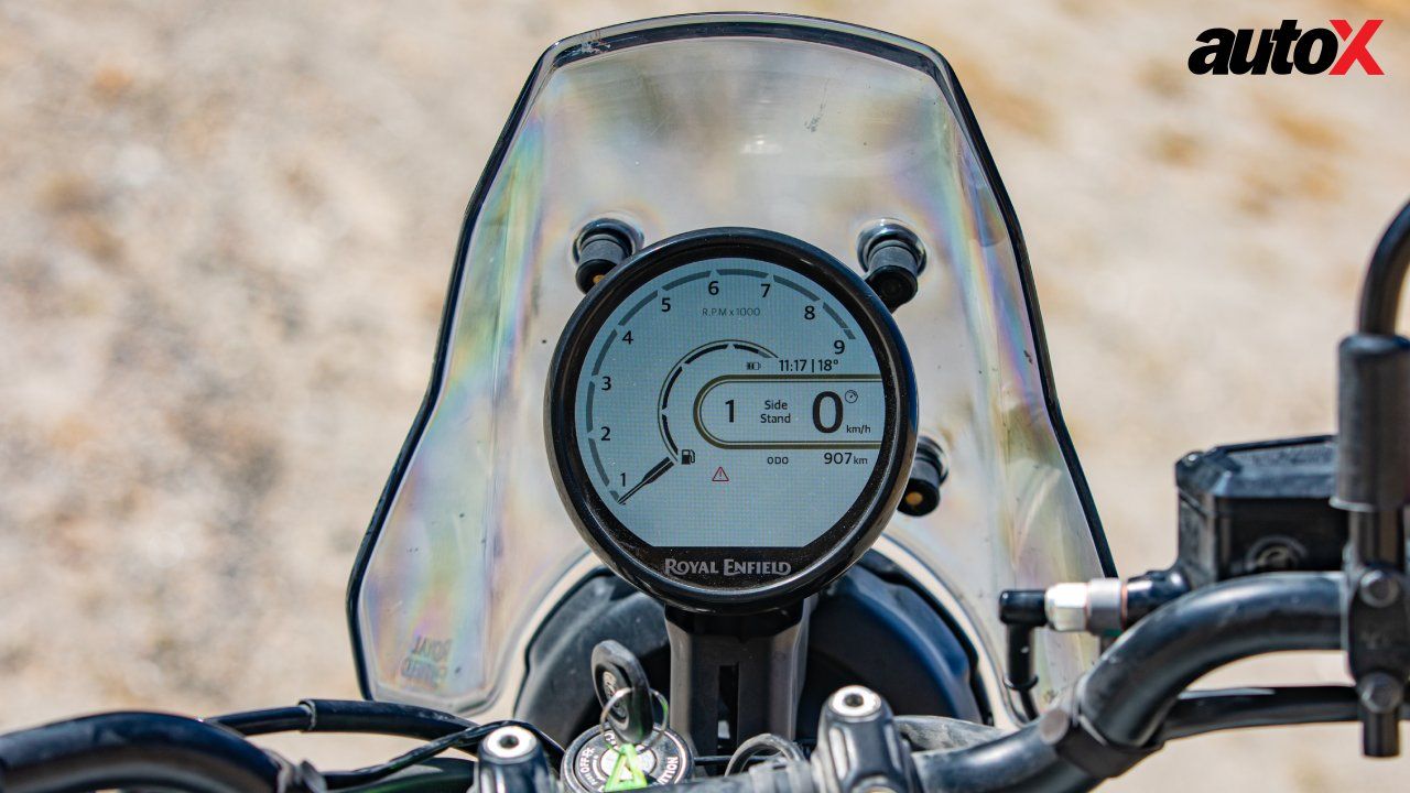 Royal Enfield Himalayan 450 Instrument Cluster