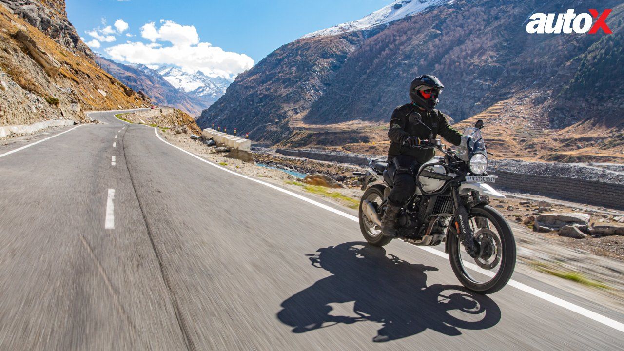 Royal Enfield Himalayan 450 Motion View