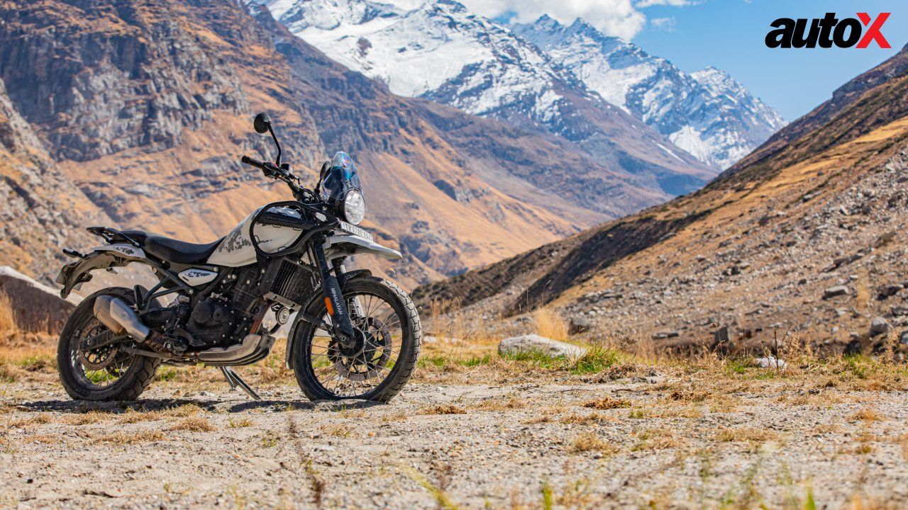 Royal Enfield Himalayan 450 Right Front Three Quarter