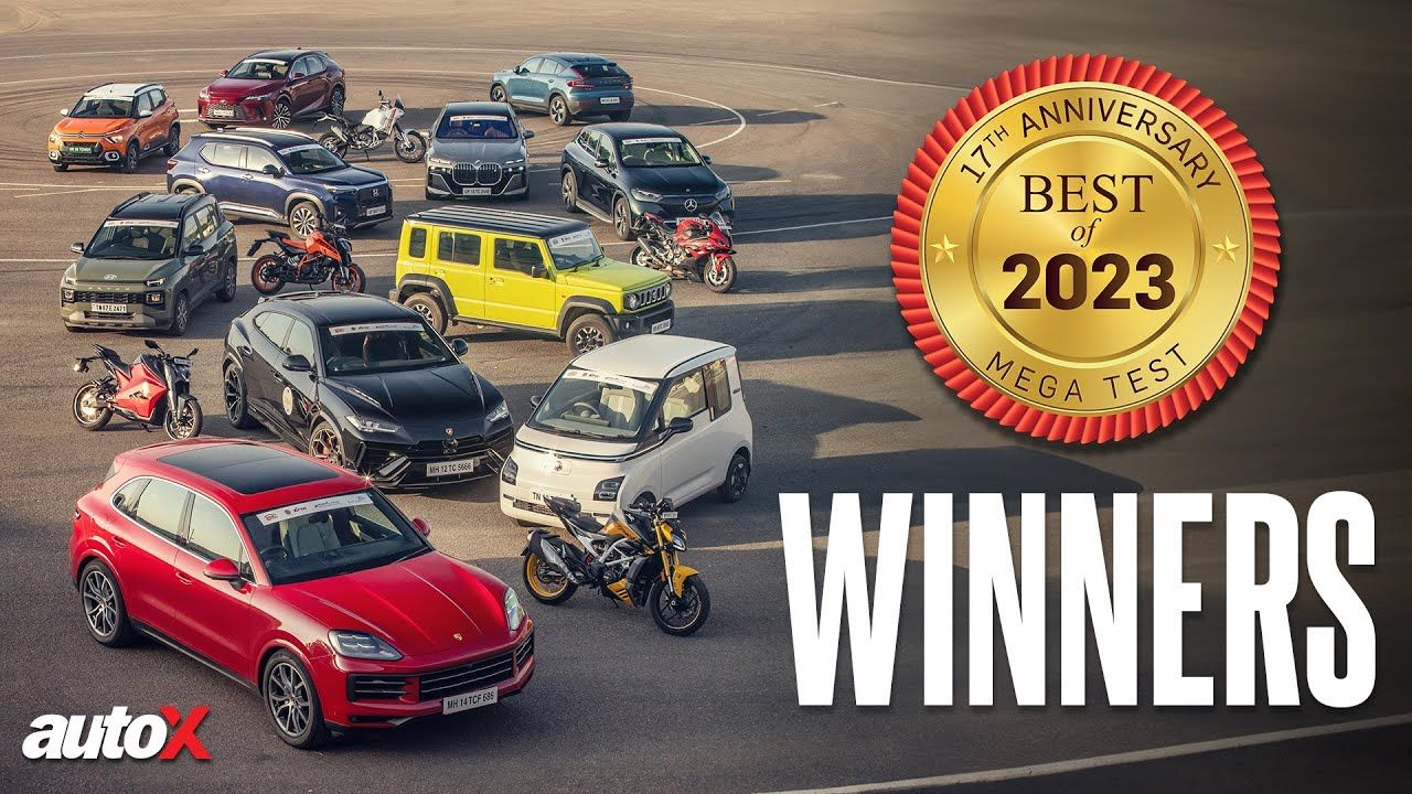 These Are The Best Cars And Bikes Of India AutoX Awards 2023 Mega Test Winners