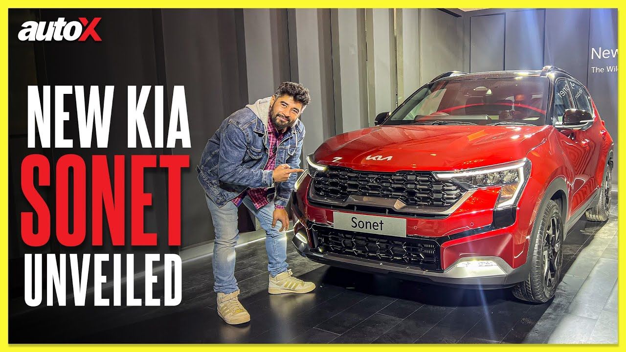 2024 Kia Sonet Facelift Revealed Detailed Walkaround Top Highlights AutoX