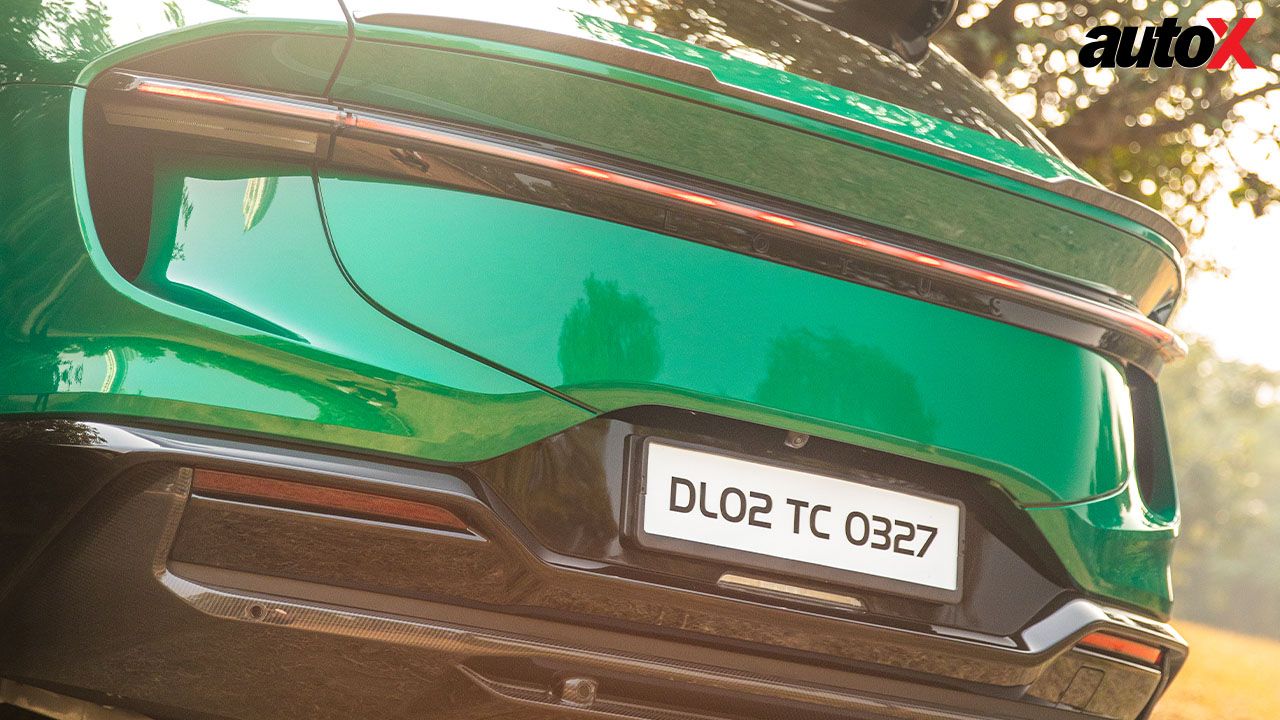 Lotus Eletre Number Plate