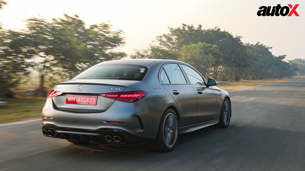 Mercedes Benz AMG C 43 Right Rear Three Quarter