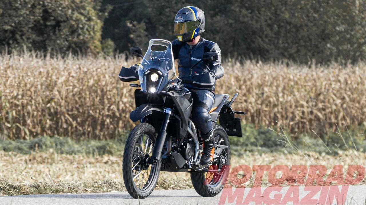 New KTM 390 Adventure Front Spied1