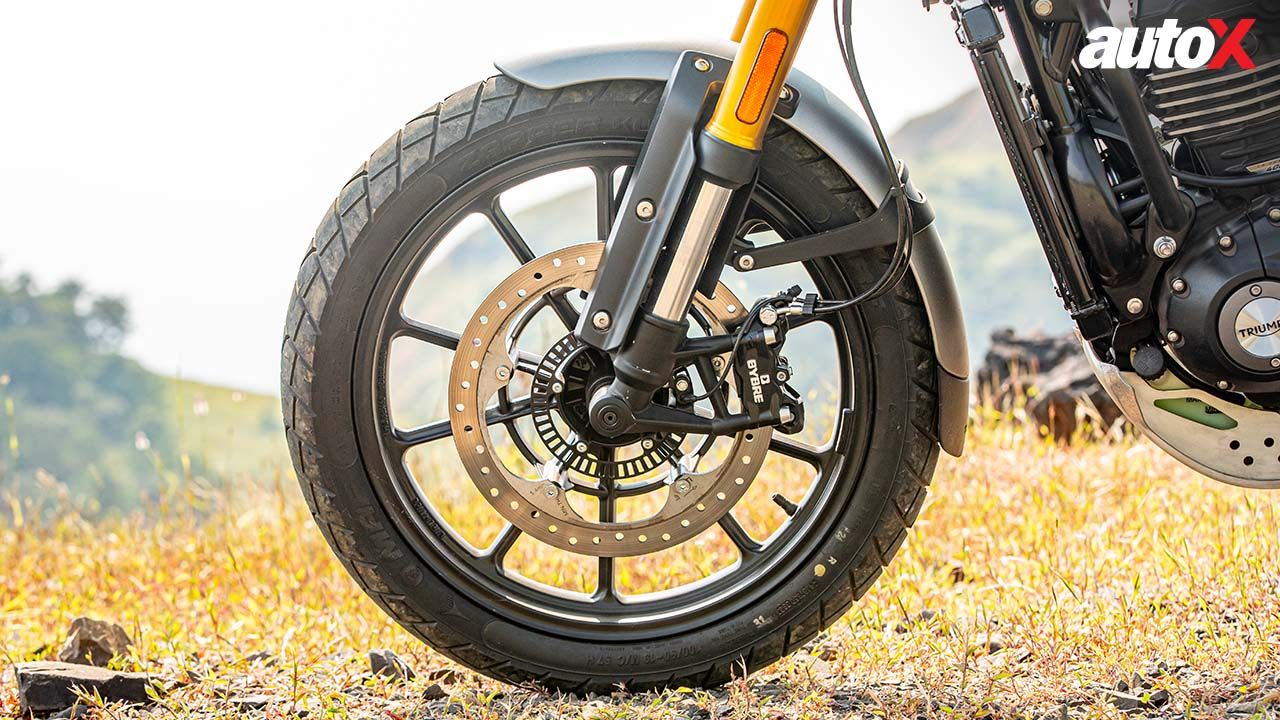 Triumph Scrambler 400 X Front Wheel