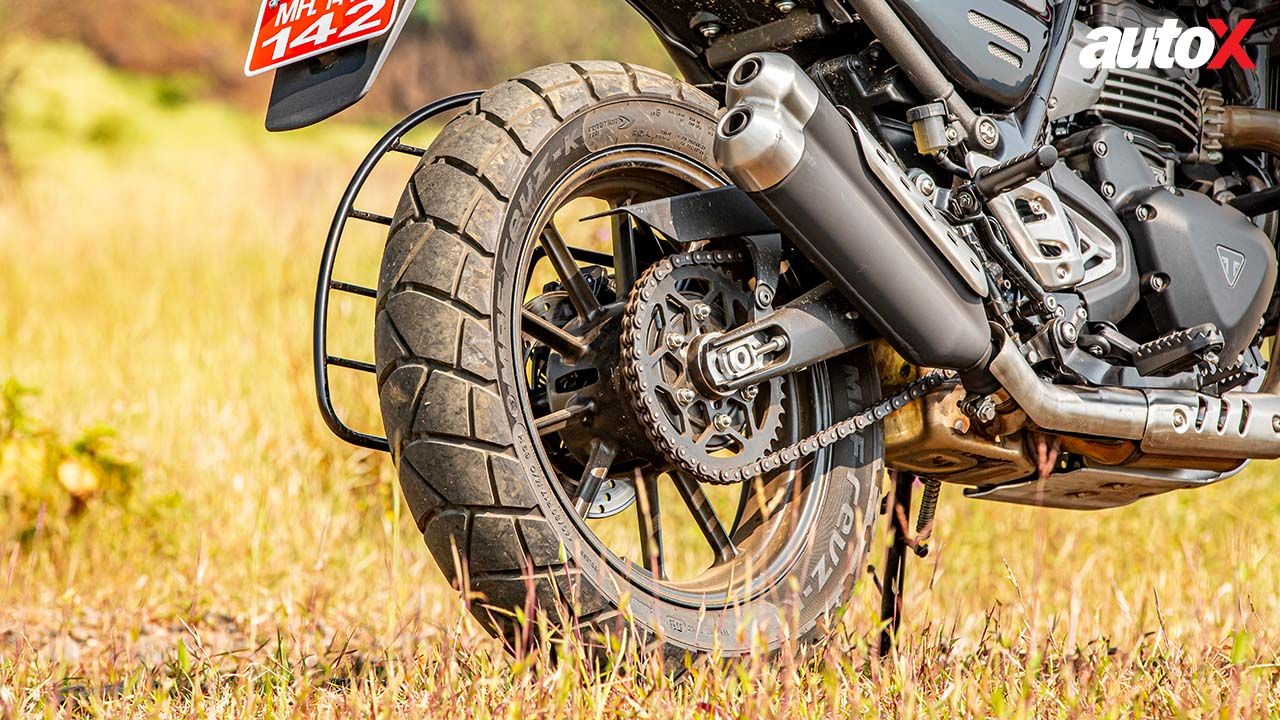 Triumph Scrambler 400 X Rear Wheel