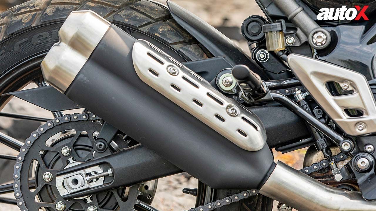 Triumph Scrambler 400 X Silencer