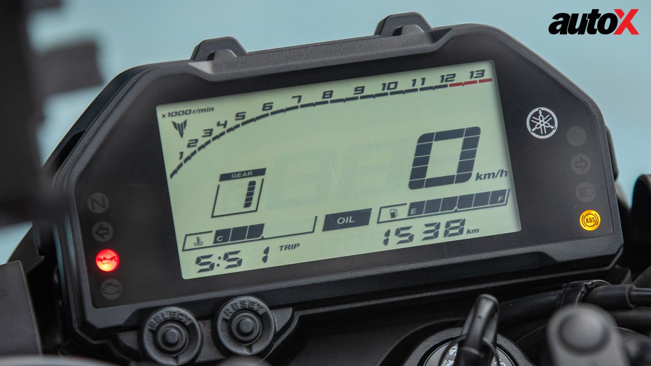 Yamaha MT 03 Instrument Cluster