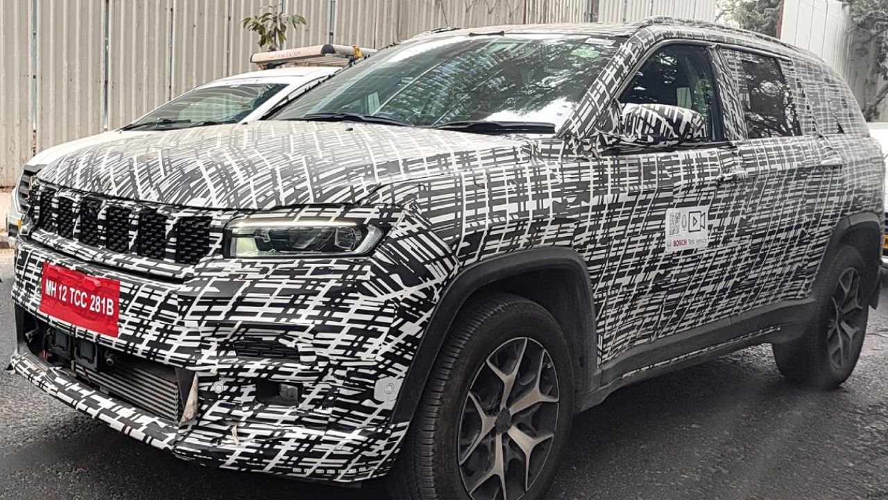 Jeep Meridian ADAS Spy