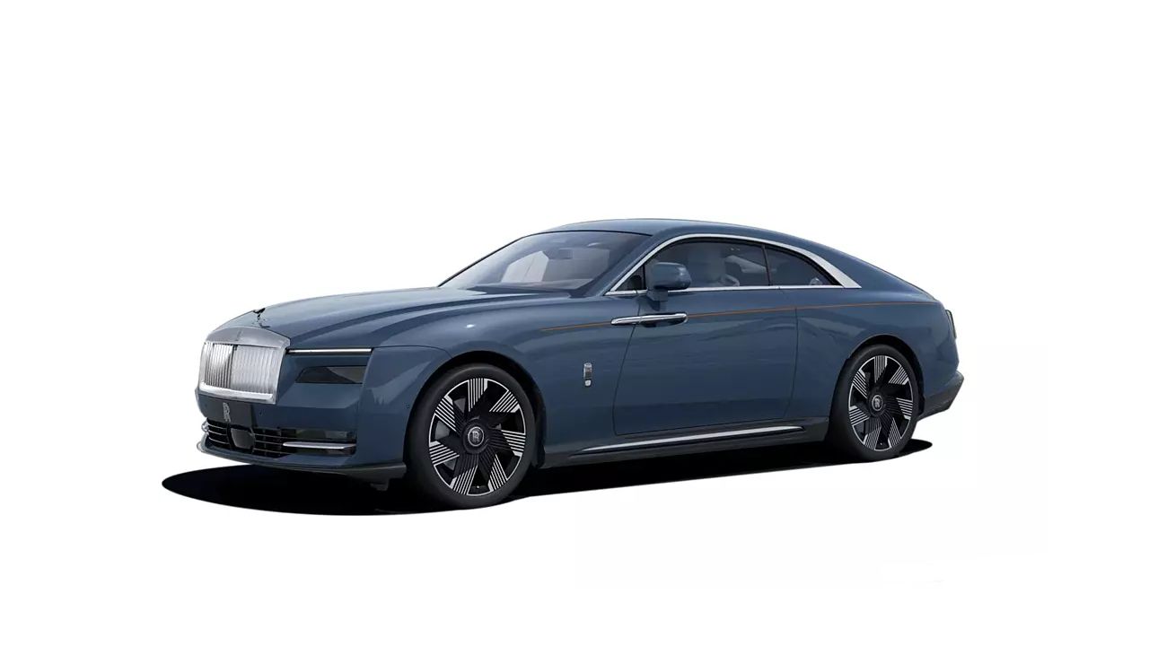 Rolls Royce Spectre Iguazu Blue