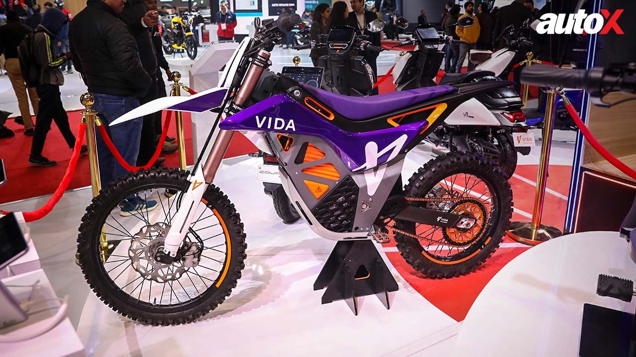 Hero Vida Electric Dirt Bike at Bharat Mobility Expo