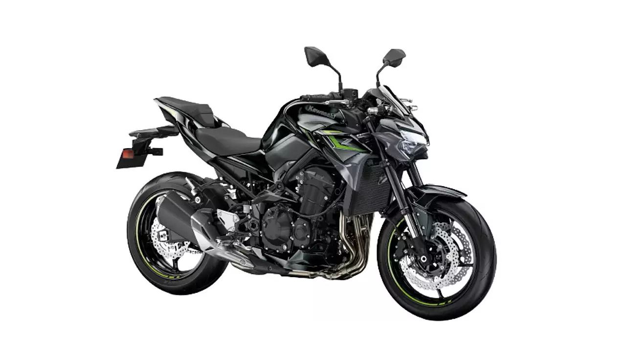 Kawasaki Z900 Metallic Spark Black Metallic Matt Dark Gray