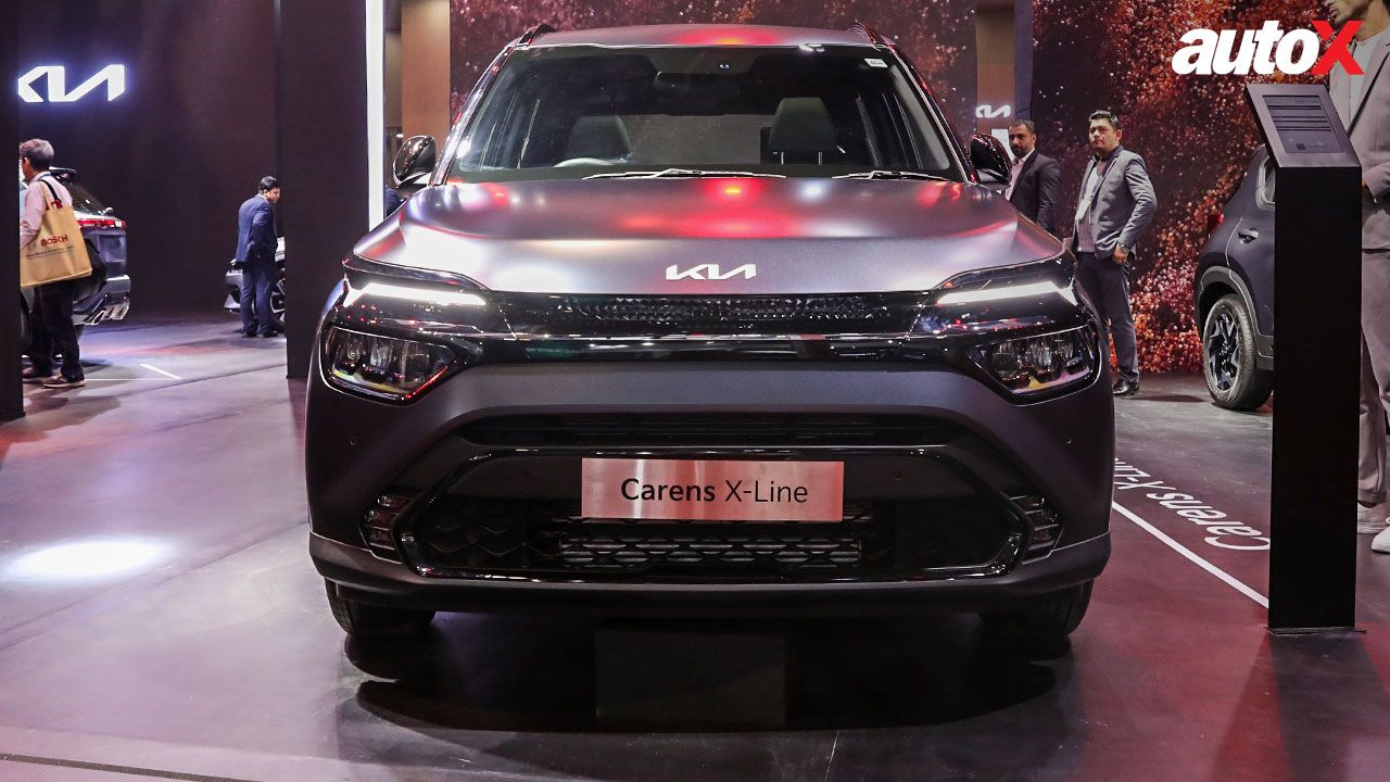 Kia Carens X Line Bharat Mobility Expo