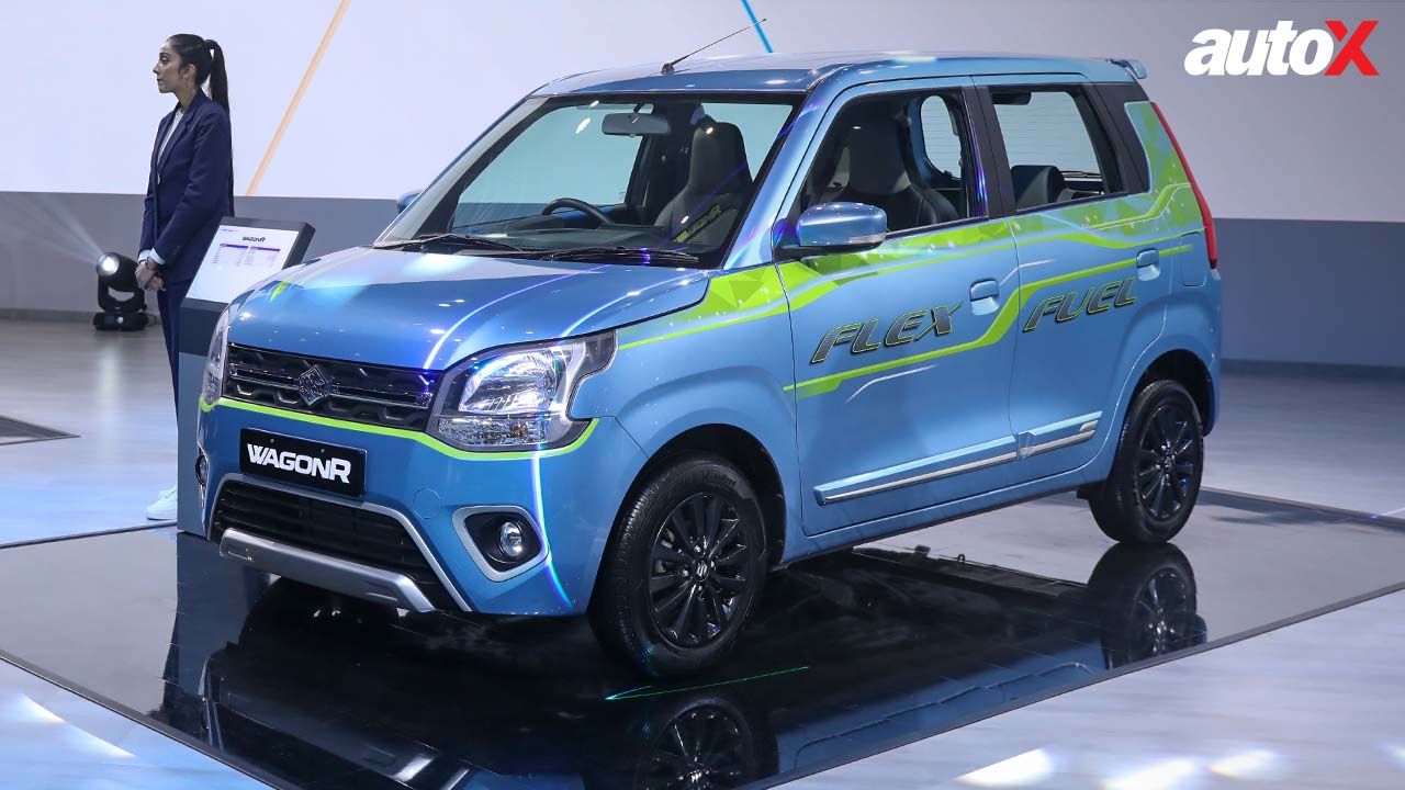 Maruti Suzuki Wagon R Flex Fuel Bharat Mobility Expo 1 