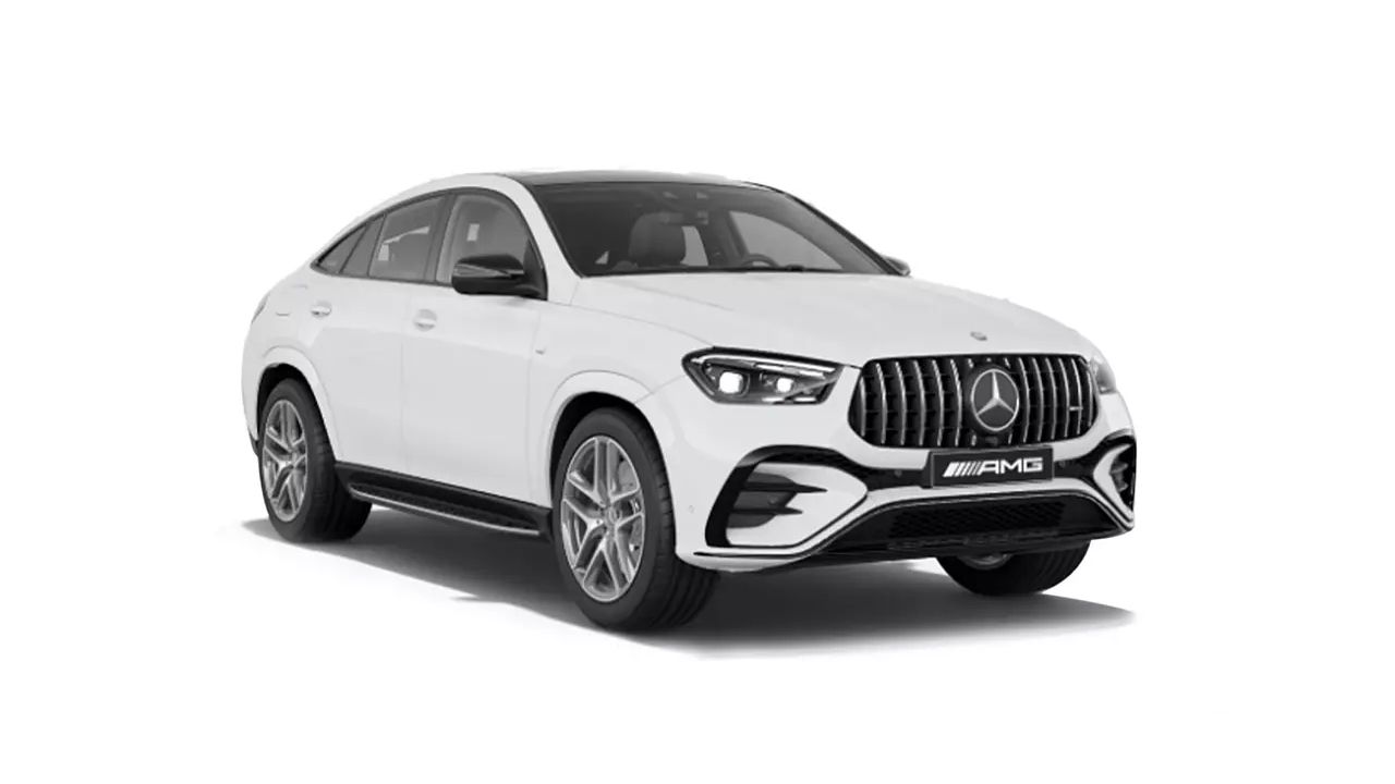 Mercedes Benz AMG GLE Coupe Polar White Metallic