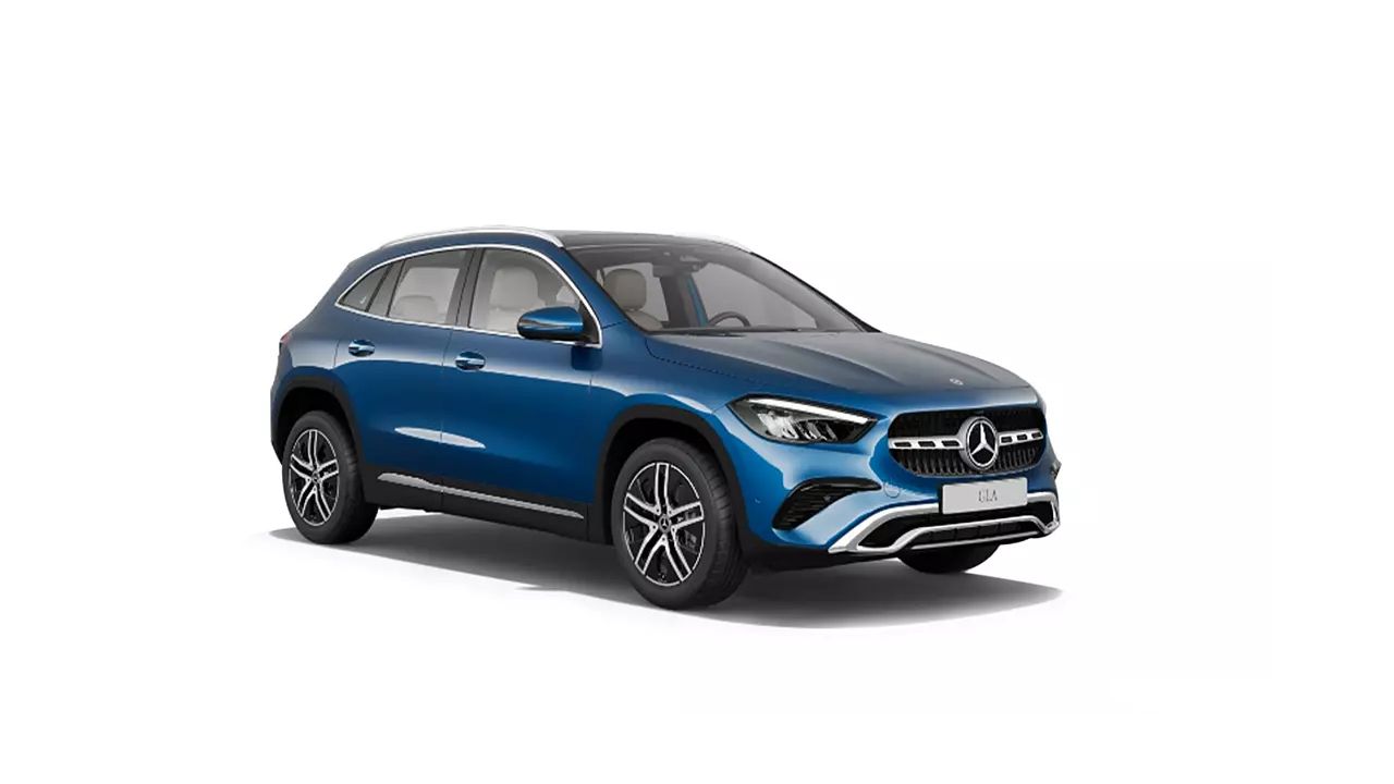 Mercedes Benz GLA Spectral Blue