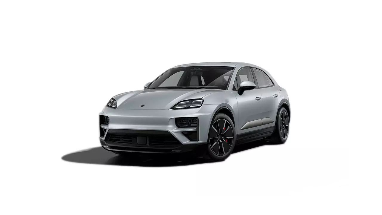 Porsche Macan Turbo EV Dolomite Silver Metallic