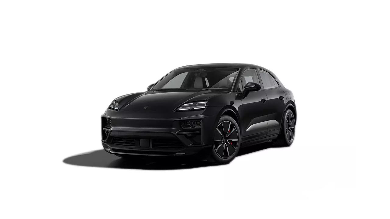 Porsche Macan Turbo EV Jet Black Metallic