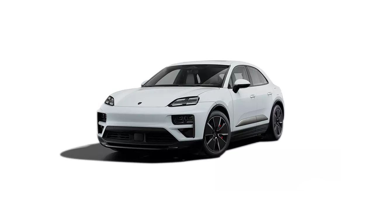 Porsche Macan Turbo EV White