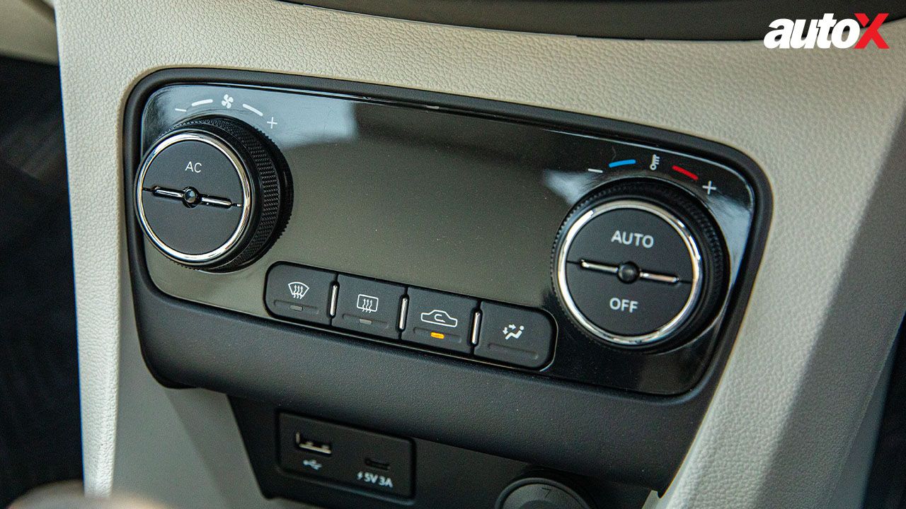 Tata Tigor AC Controls