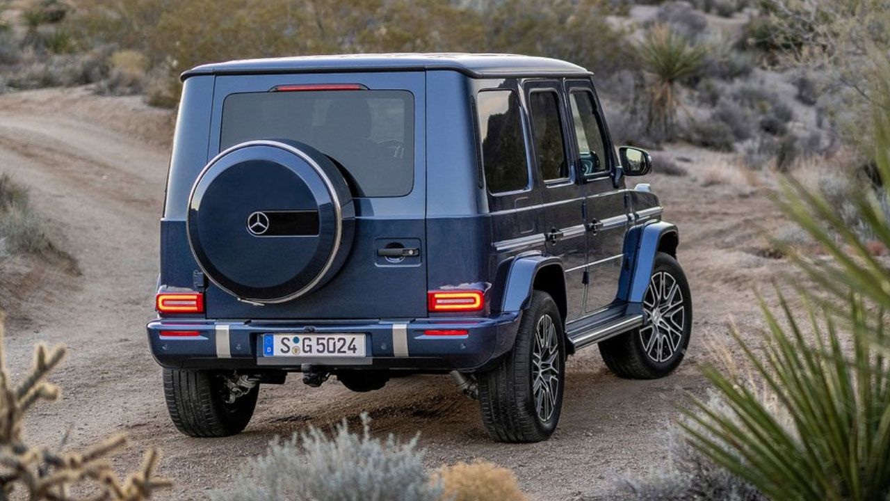 2025 Mercedes Benz G Class Facelift Rear