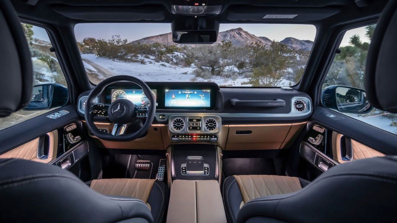 2025 Mercedes Benz G Class Facelift Interior