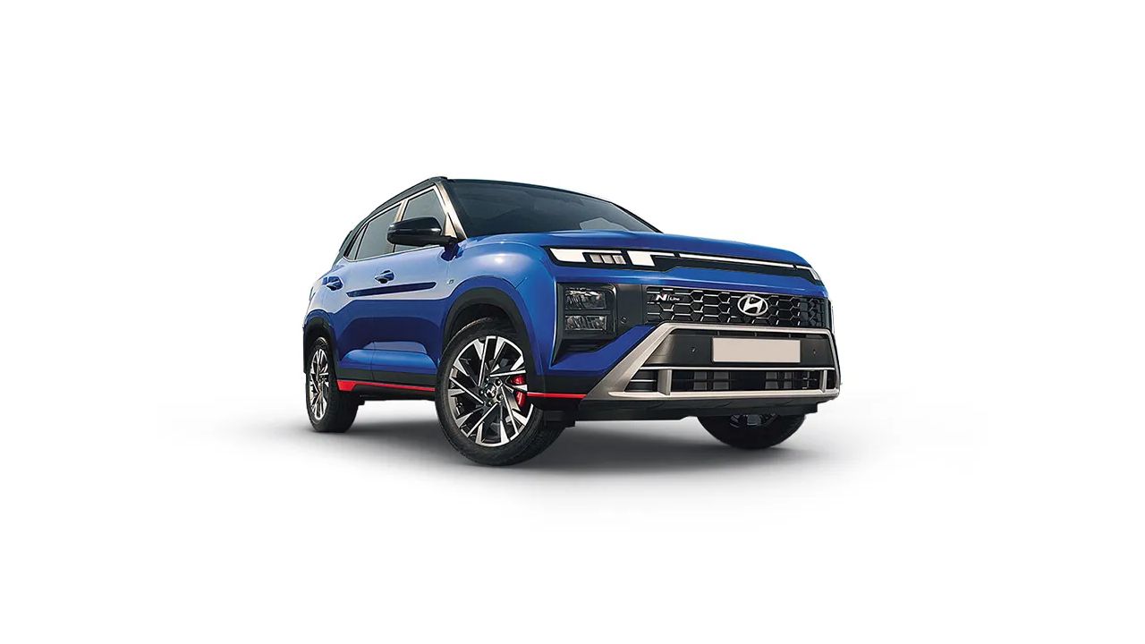 Hyundai Creta N Line Thunder Blue With Abyss Black