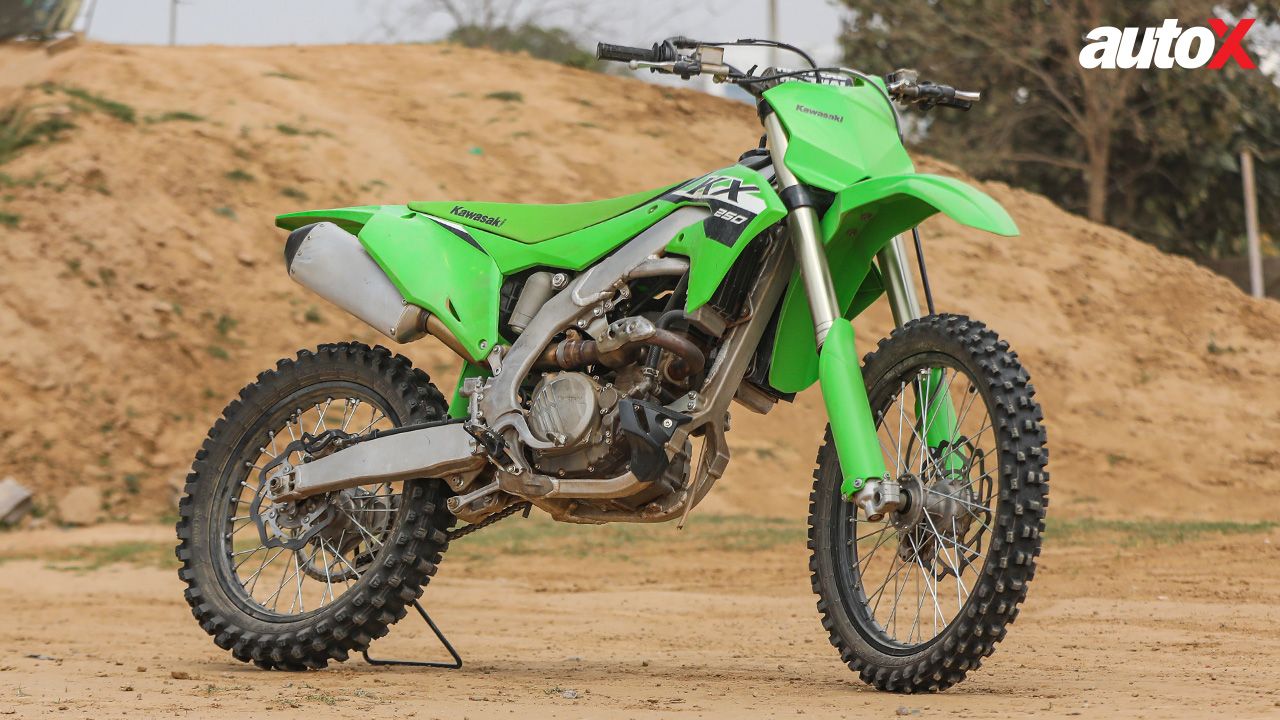 Kawasaki KX250 Right Front Three Quarter